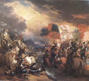 Benjamin West Edward III Crossing the Somme (mk25) oil painting on canvas